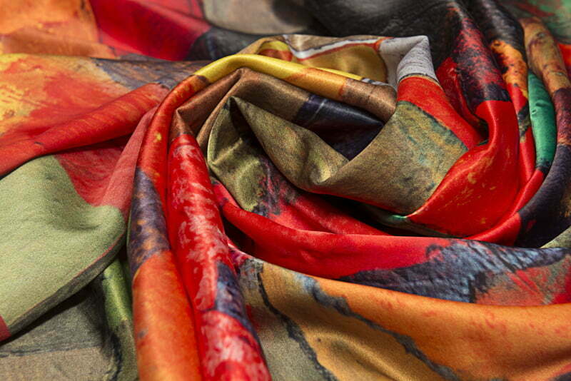 Silk scarf “Mayissyan Village” - img. 2