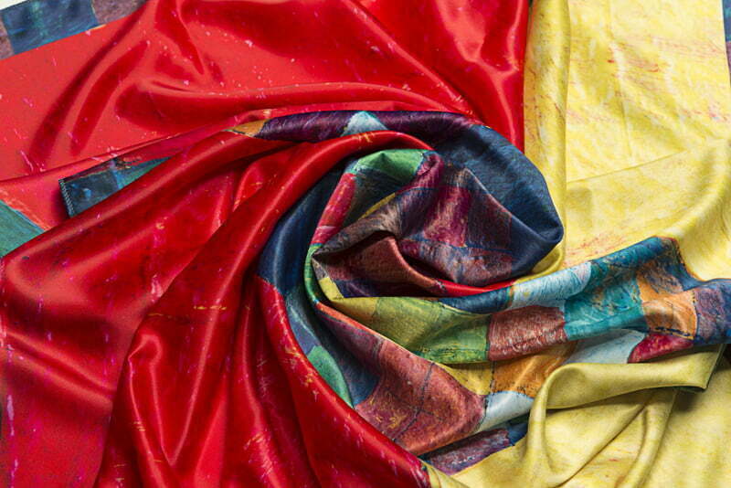 Silk scarf “In memory of Minas”- img. 2