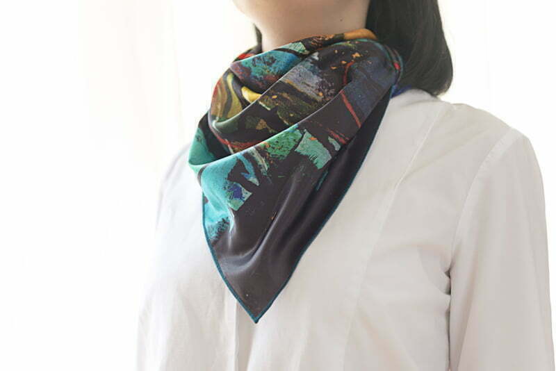 Square neck scarf “Farewell” - img. 2