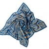 Silk scarf “A fragment of a curtain”