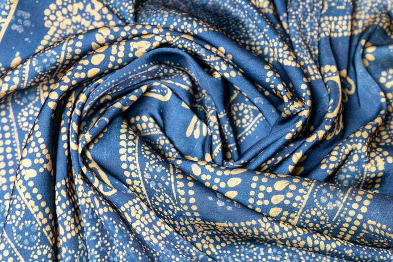 Silk scarf “A fragment of a curtain”- img. 2