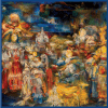Neck scarf “The Orange Day Procession” - img. 3