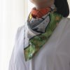 Square neck scarf "Garden" - img. 4